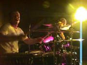 Trey on drums
